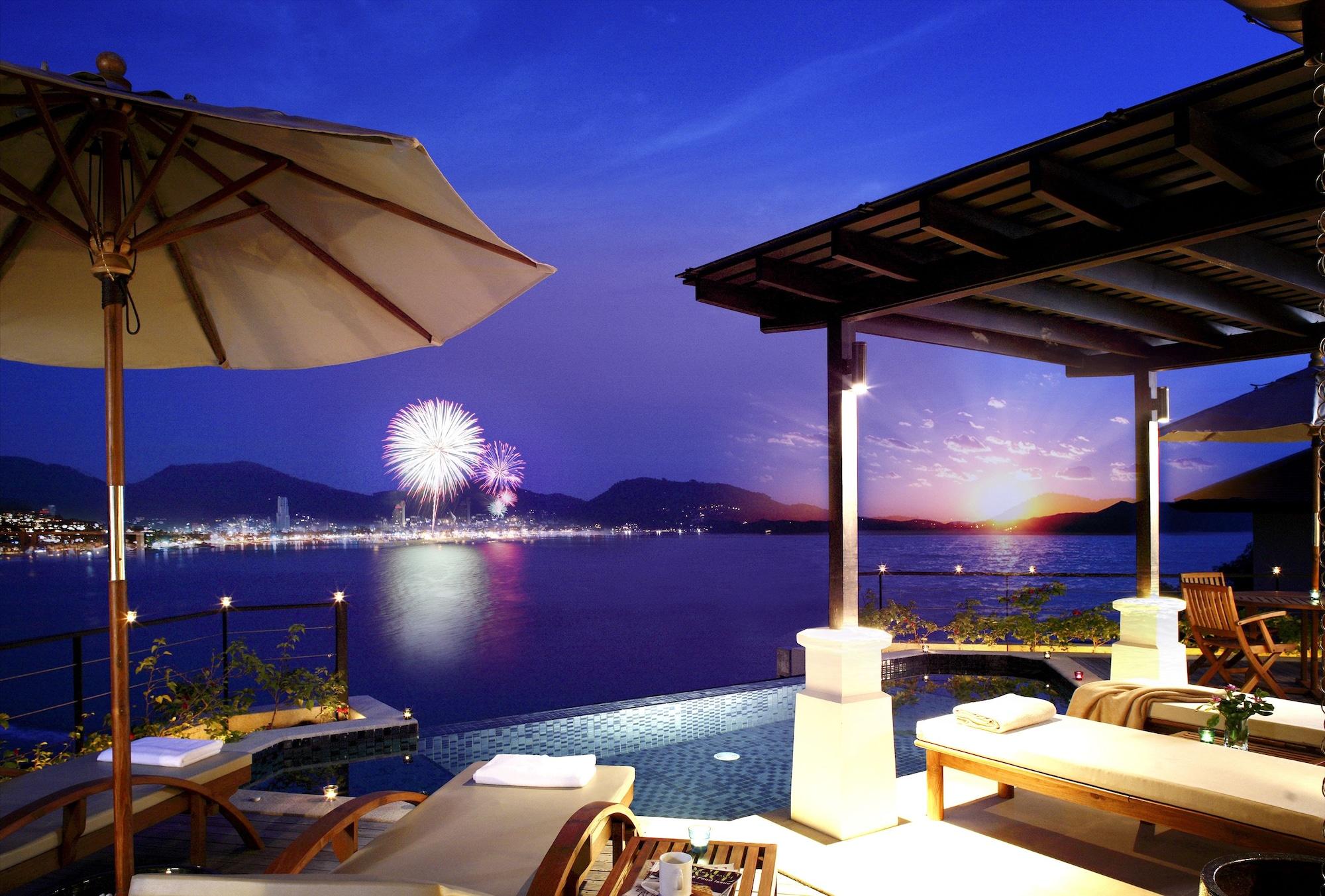 Indochine Resort And Villas - Sha Extra Plus Patong Exterior foto View from the hotel
